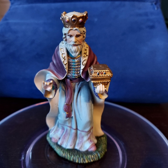 Thomas kinkade Hawthorne Village King Gaspar 5"
